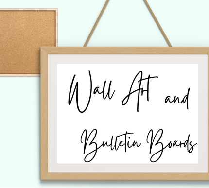 Collection image for: Wall Art & Bulletin Board Decor