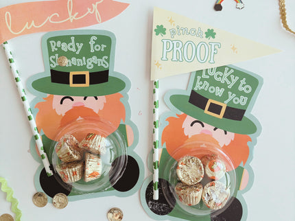 Lucky Leprechaun Gift Card and Treat Holder