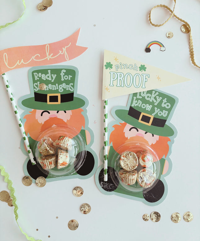 Lucky Leprechaun Gift Card and Treat Holder