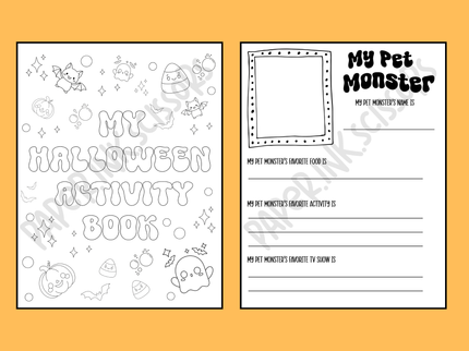 Halloween Activity Pack