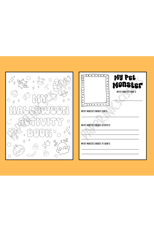 Halloween Activity Pack