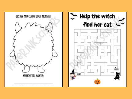 Halloween Activity Pack