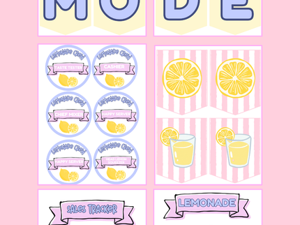 Dramatic Play Lemonade Stand