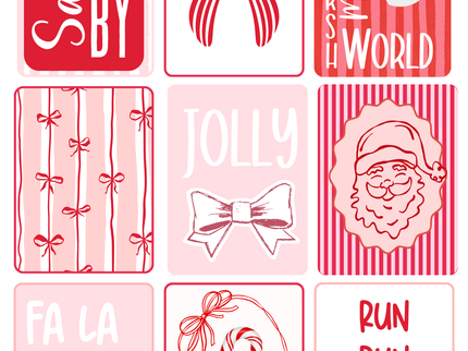 Wall Art Prints _ Candy Cane Stripes