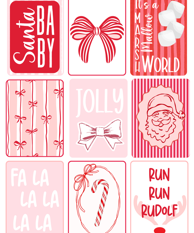 Wall Art Prints _ Candy Cane Stripes