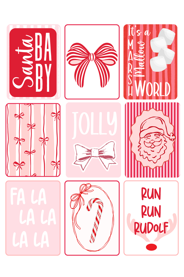 Wall Art Prints _ Candy Cane Stripes
