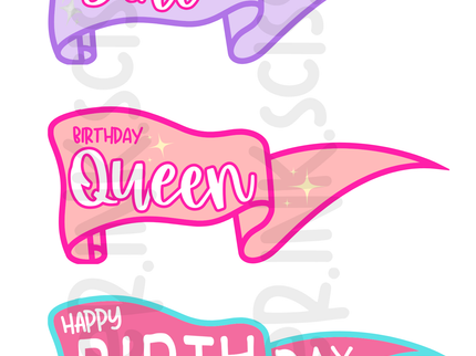 Classic Birthday Tags and Flags