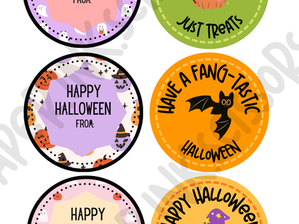 Halloween Gift Tags