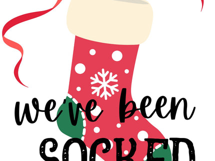 We've been socked!