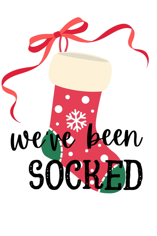 We've been socked!