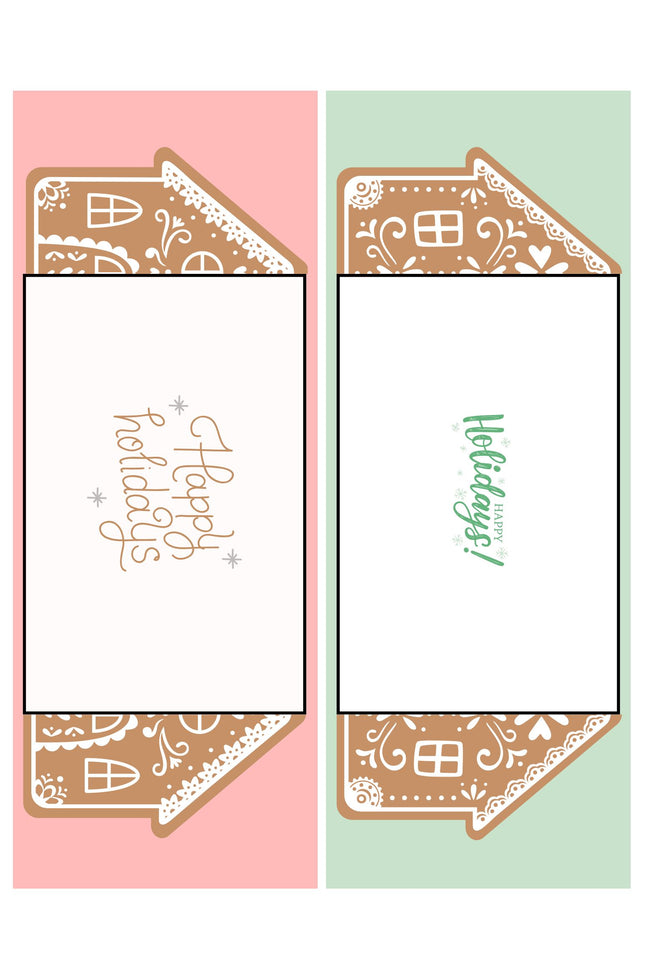 Gingerbread Collection Gift Card Holder