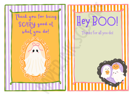Cutesy Halloween Tags