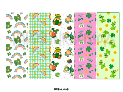 St. Patrick's Day Bookmarks | Printable Bookmarks