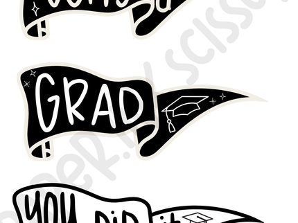 Grad Tags and Flags