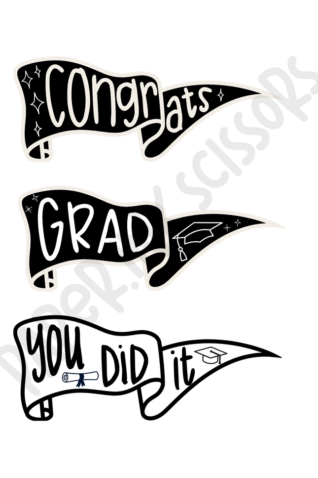 Grad Tags and Flags
