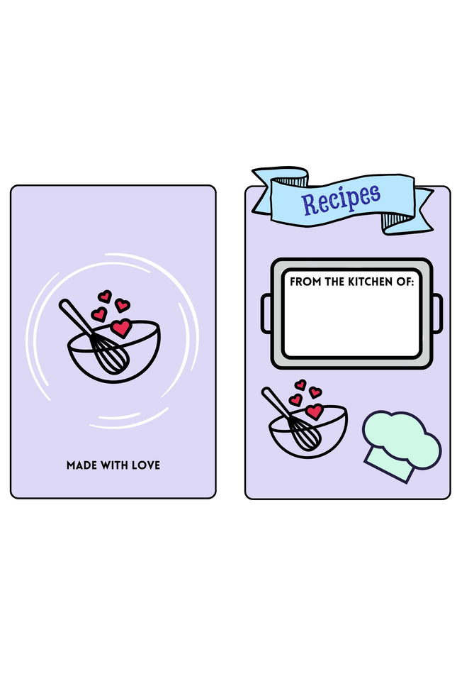My Recipe Book - Print in color