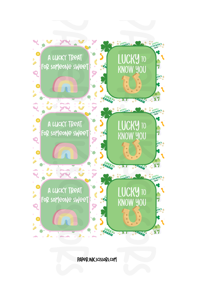 SPD Treat Bag Labels