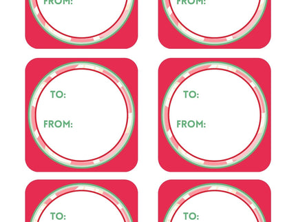 Hot Cocoa Tags and Flags