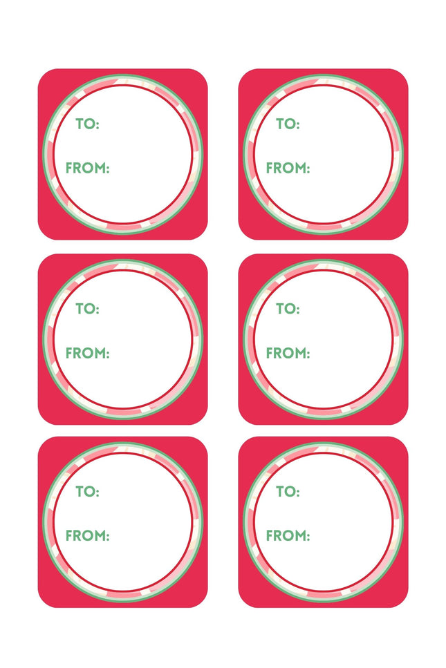 Hot Cocoa Tags and Flags
