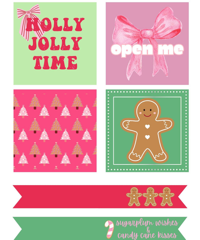 Tags and Flags_Gingerbread collection