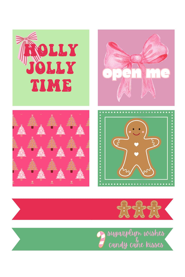 Tags and Flags_Gingerbread collection