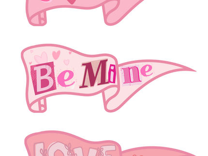 Valentines Day | Tags and Flags