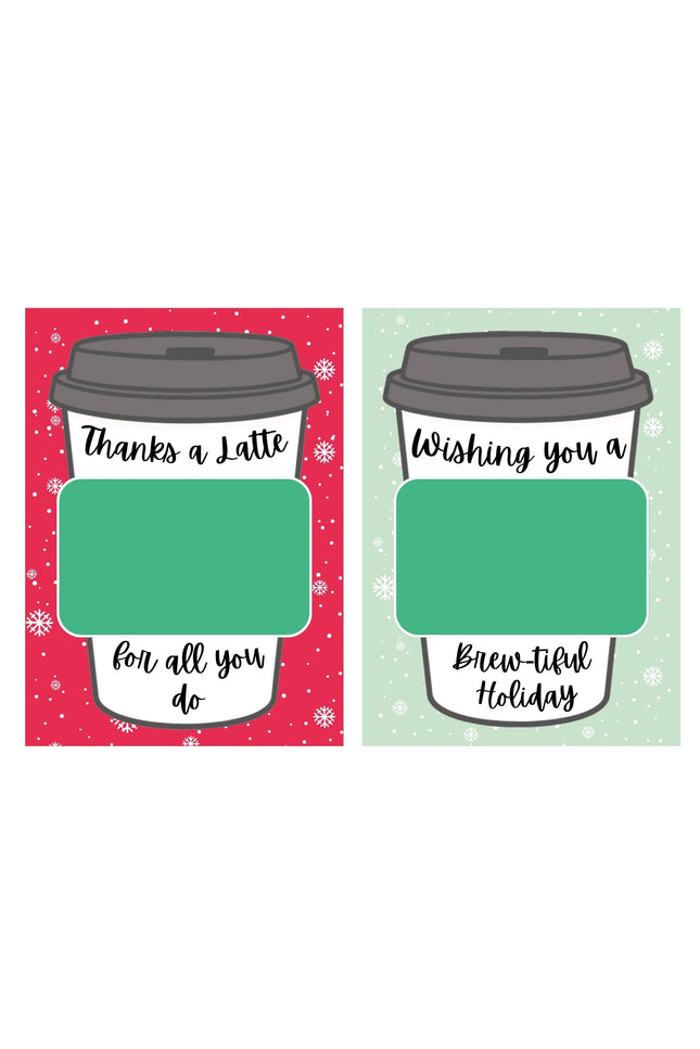Thanks A Latte - Card Keeper