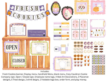 Cozy Cauldron Cookie Company Pretend Play