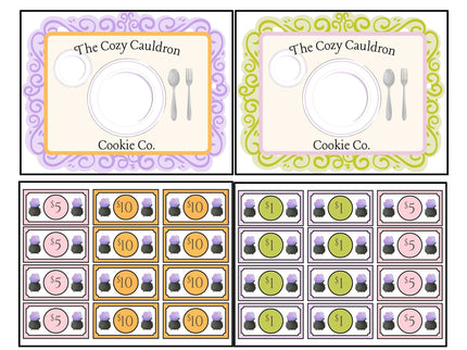 Cozy Cauldron Cookie Company Pretend Play