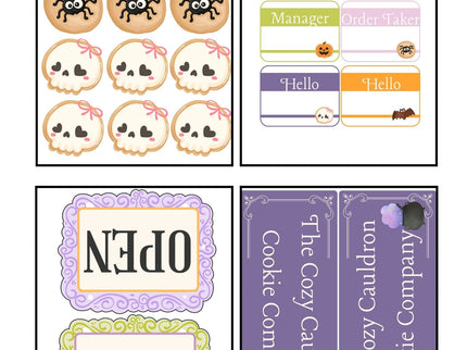 Cozy Cauldron Cookie Company Pretend Play