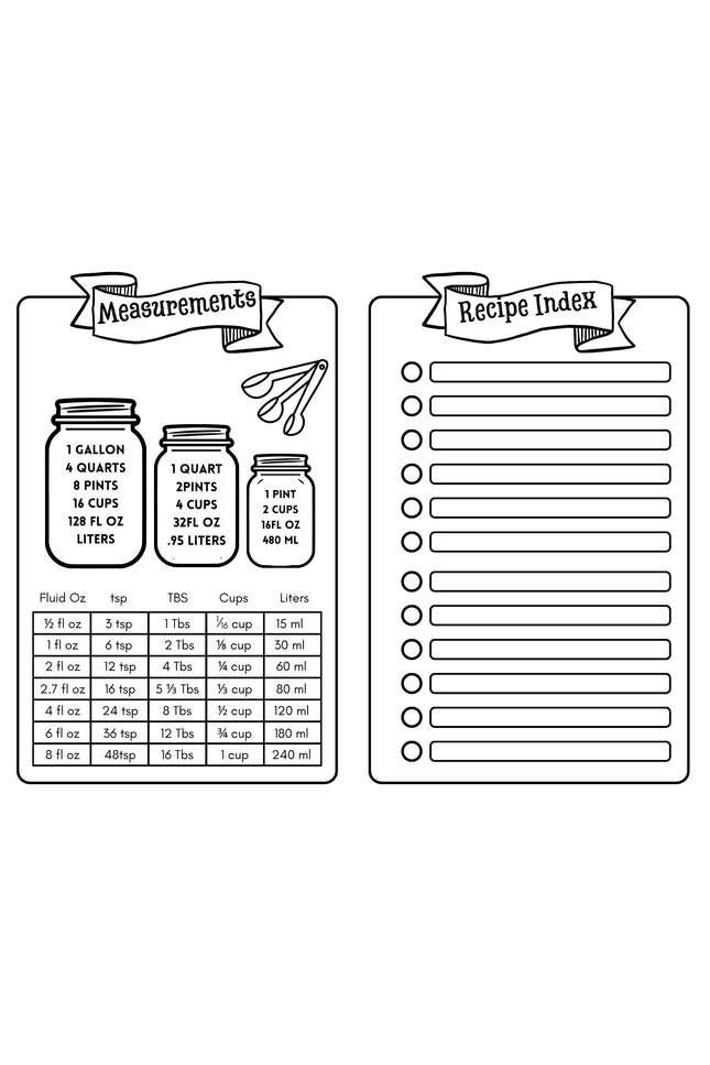 My Recipe Book - Color me