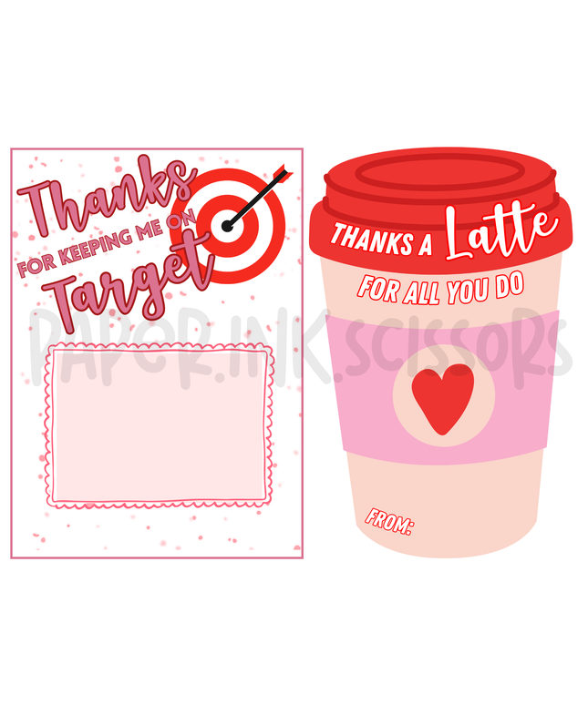 Teacher Appreciation Valentine Gift Card Holders