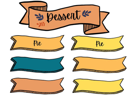 Thanksgiving Table Flags