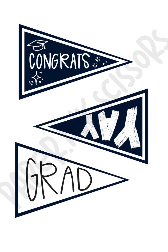Grad Tags and Flags
