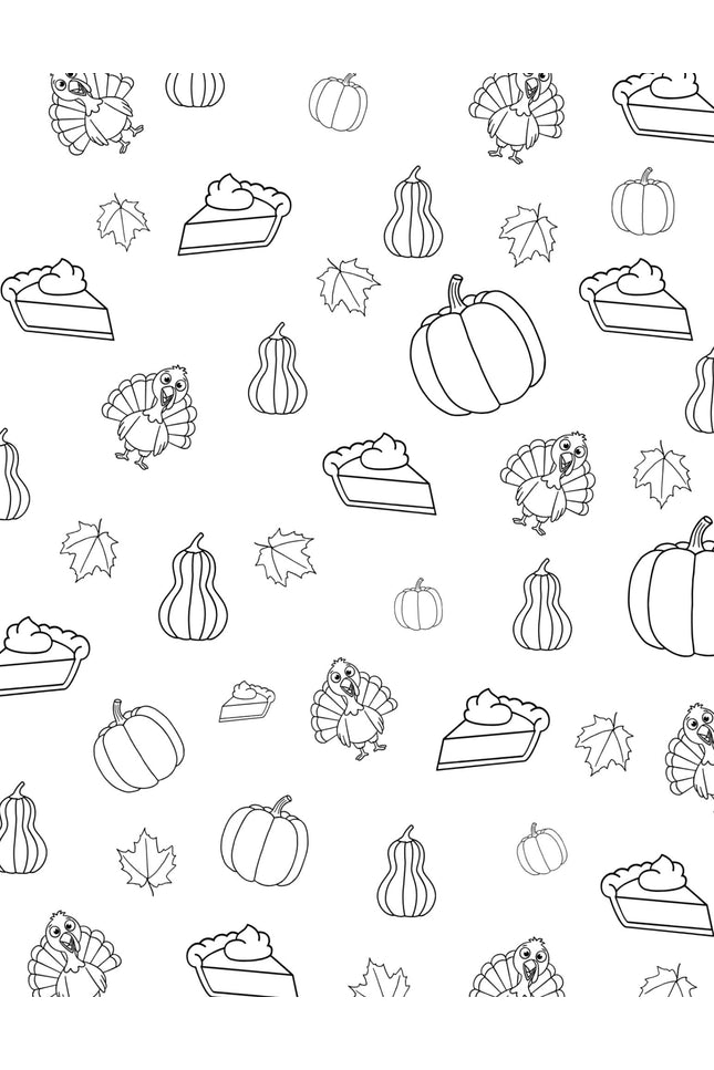 Thanksgiving Coloring Pages