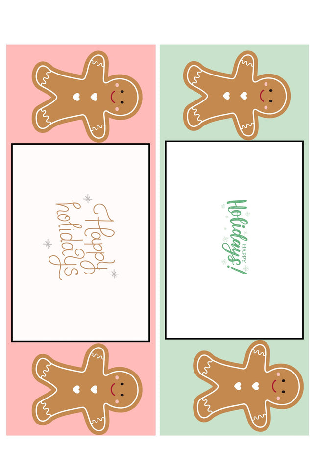 Gingerbread Collection Gift Card Holder