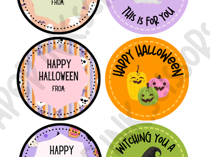 Halloween Gift Tags
