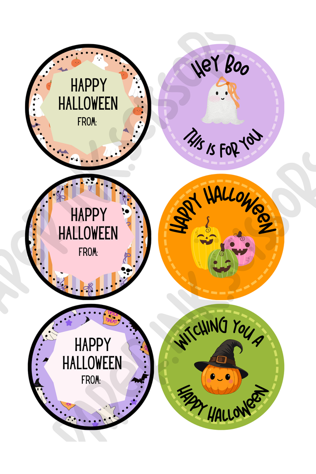 Halloween Gift Tags