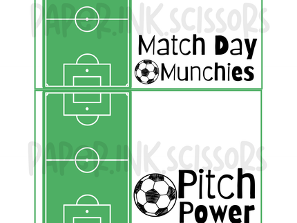 Soccer Snack Labels
