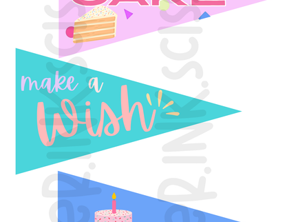 Classic Birthday Tags and Flags