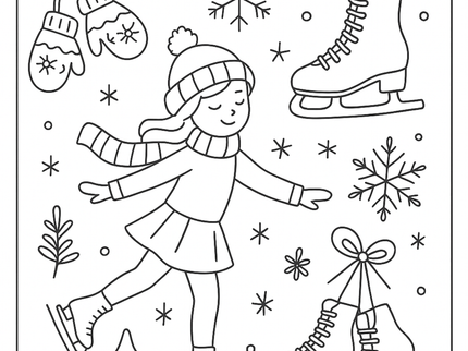6 Pack Christmas Coloring Pages
