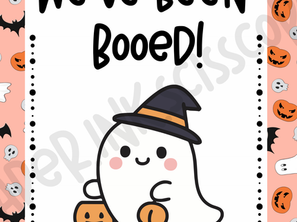 You've been Booed Kit 2