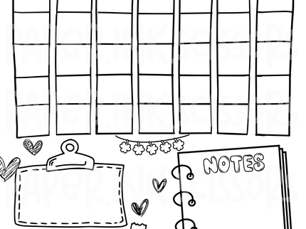 2026 Doodle Calendar | Printable Classroom pages