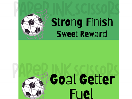 Soccer Snack Labels