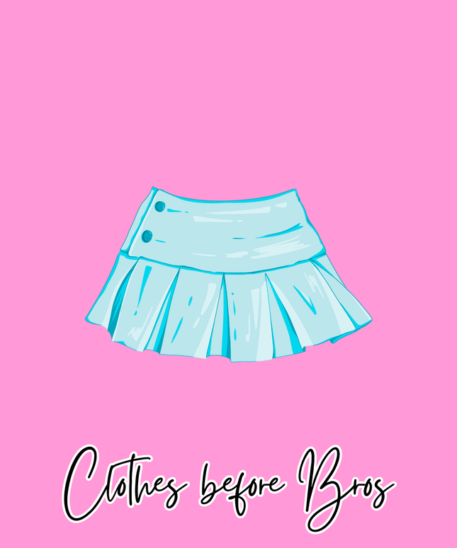 Clothes before Bros | Wall Art