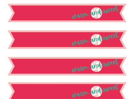 Hot Cocoa Tags and Flags