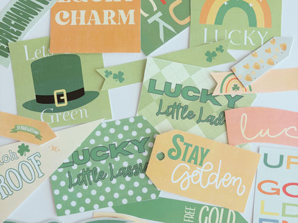 St. Patrick's Day Tags + Flags