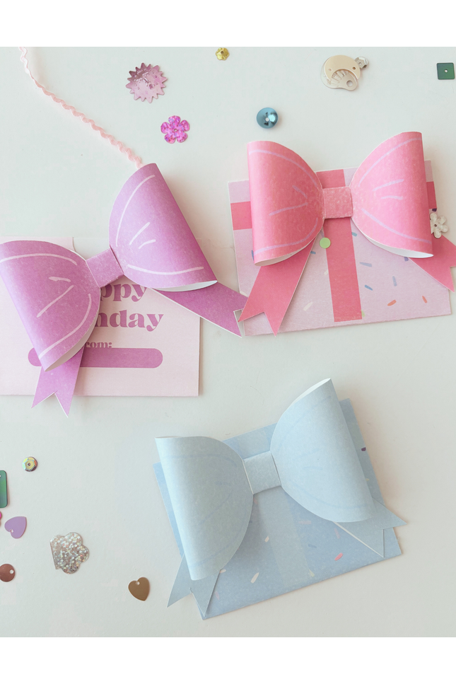 Birthday Bow Gift Card