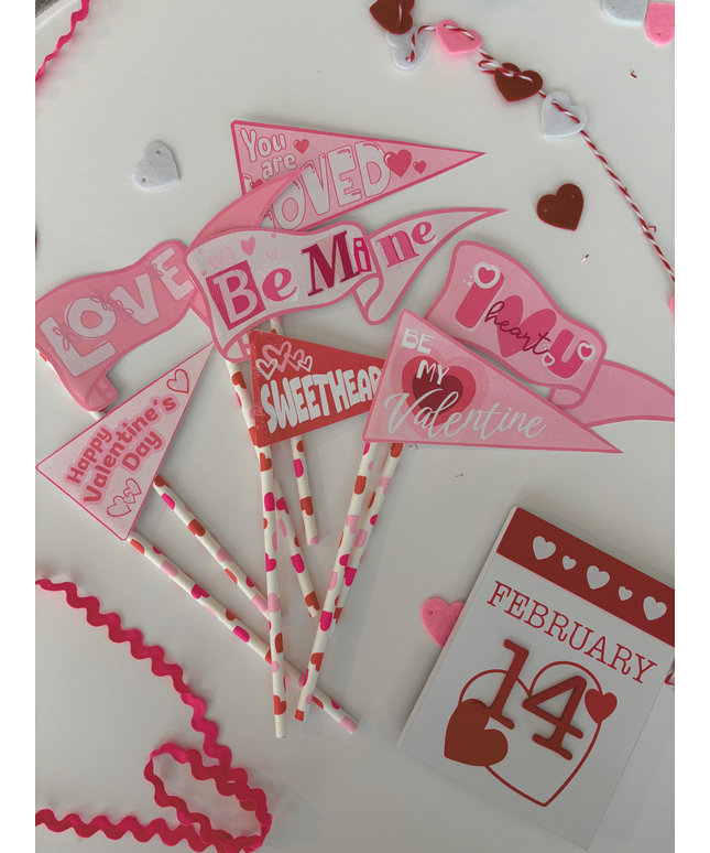 Valentines Day | Tags and Flags