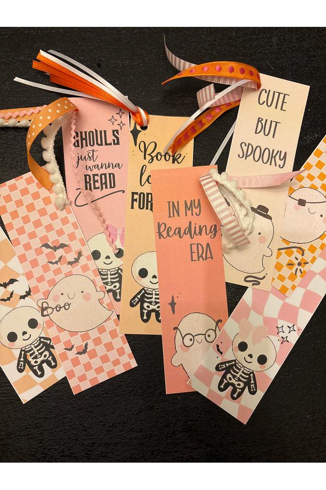 Skeleton and Ghost Bookmarks
